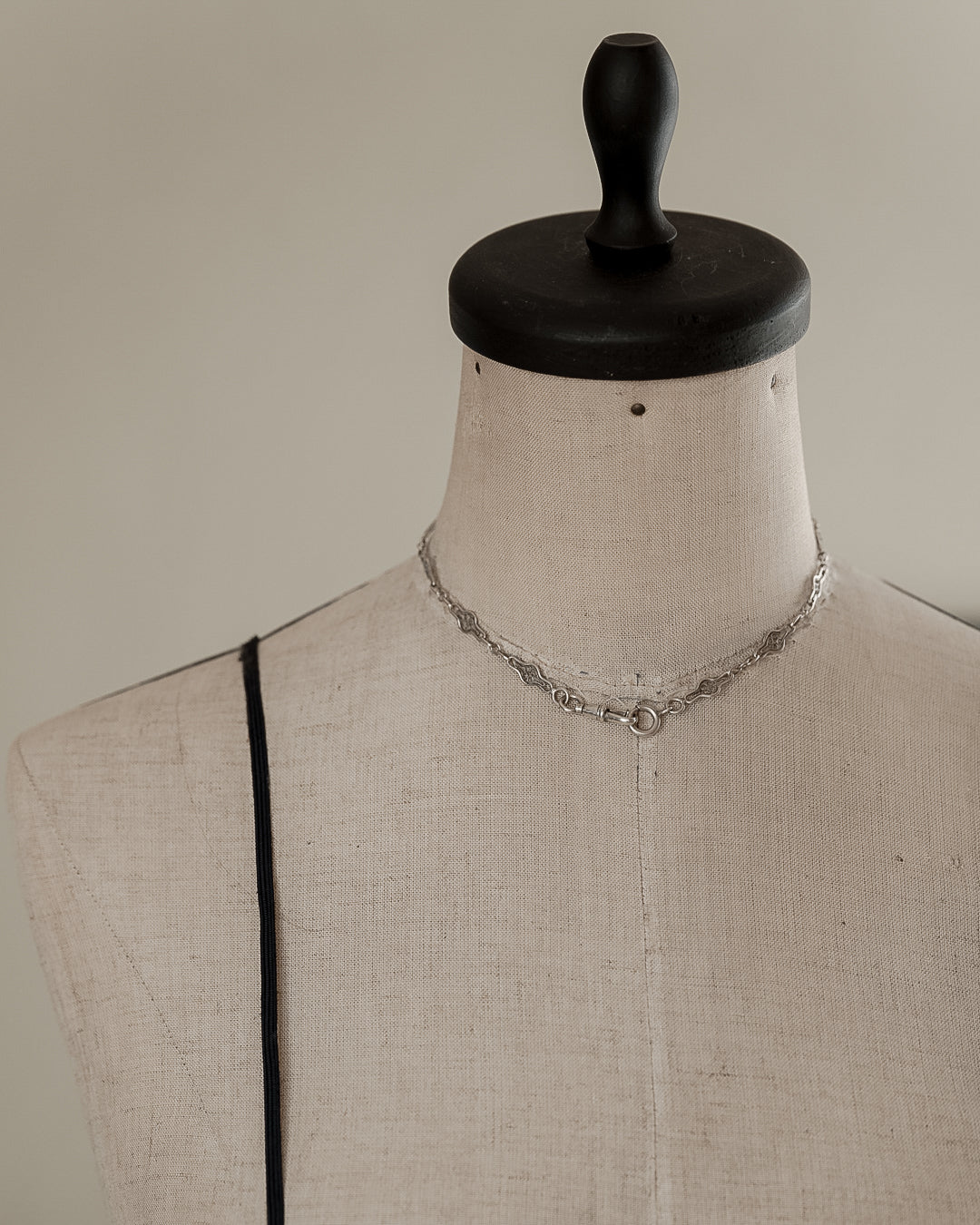 C.1920|Art Deco Silver Watch Chain