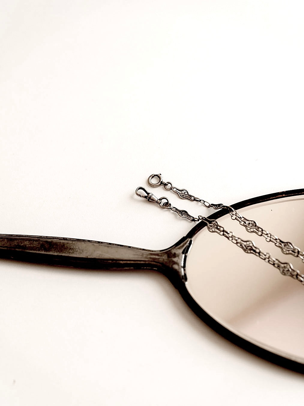 C.1920|Art Deco Silver Watch Chain