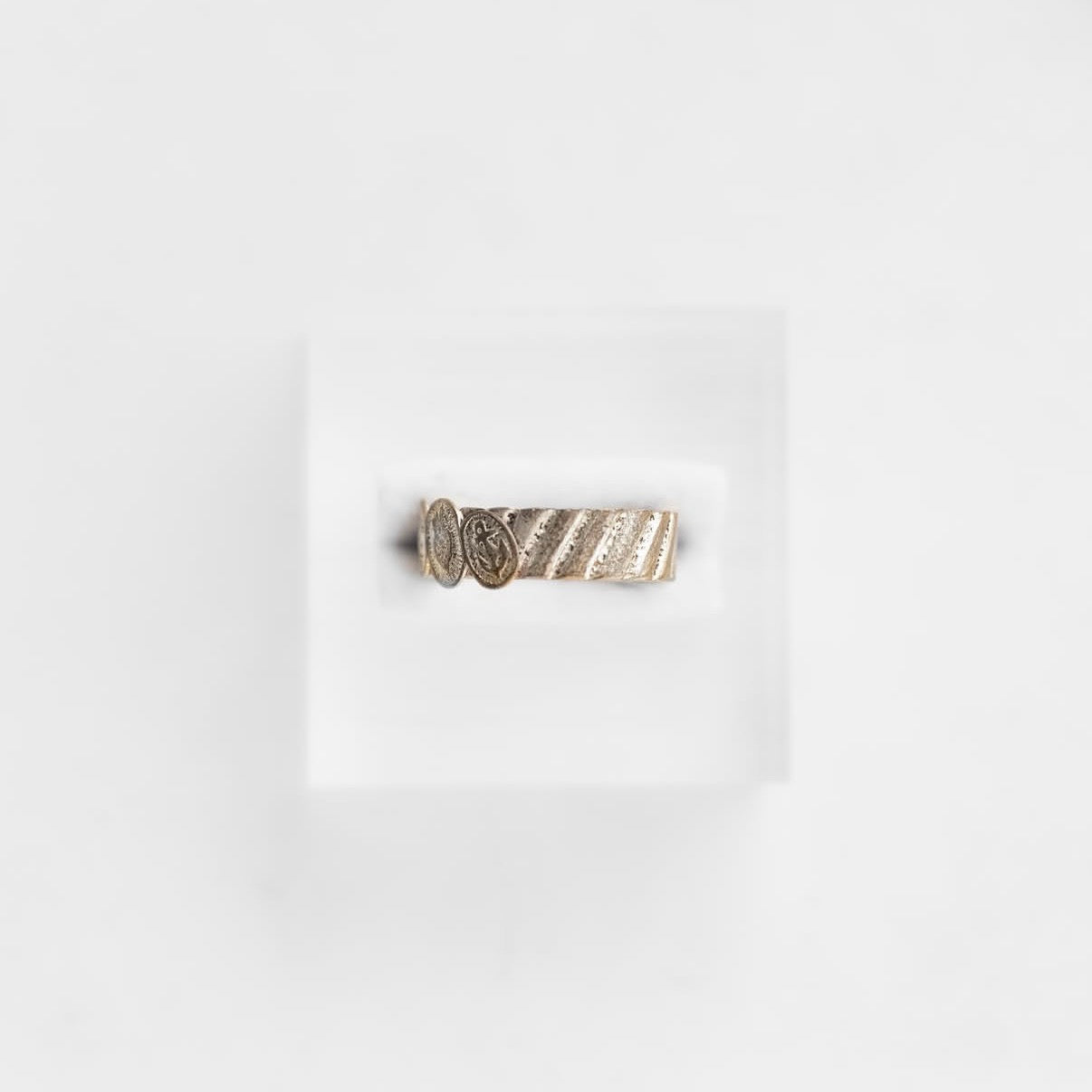 C.1920-1940| Faith, Hope & Sacred Heart Ring