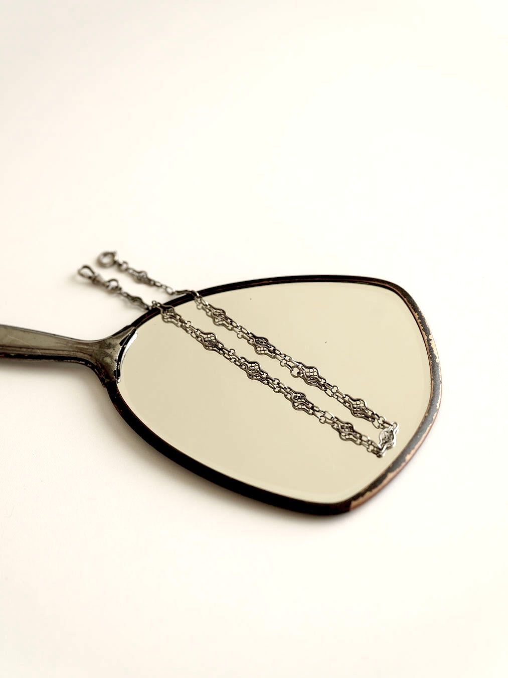 C.1920|Art Deco Silver Watch Chain