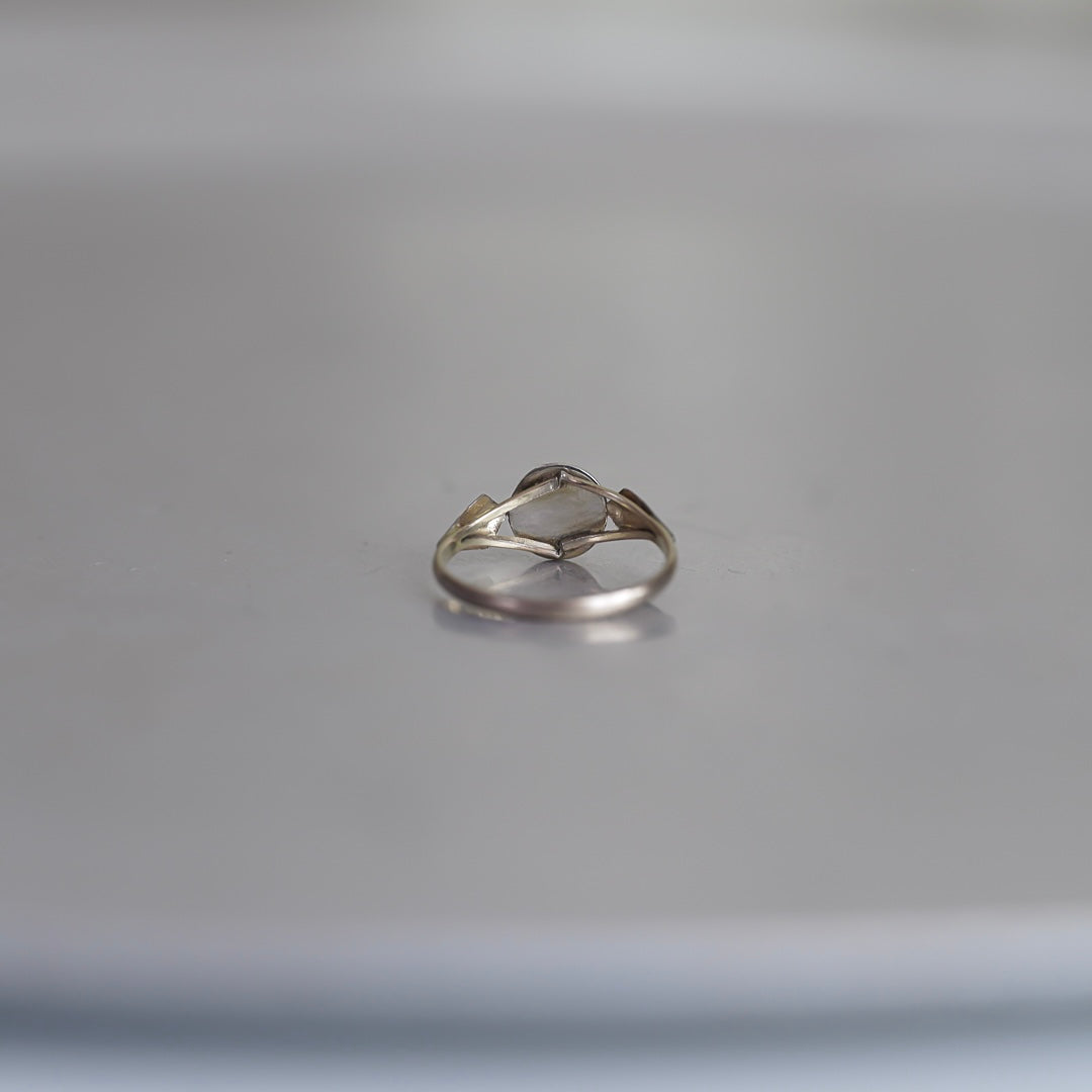 C.1930-1950|Blue Mont Saint-Michel Medaille Ring