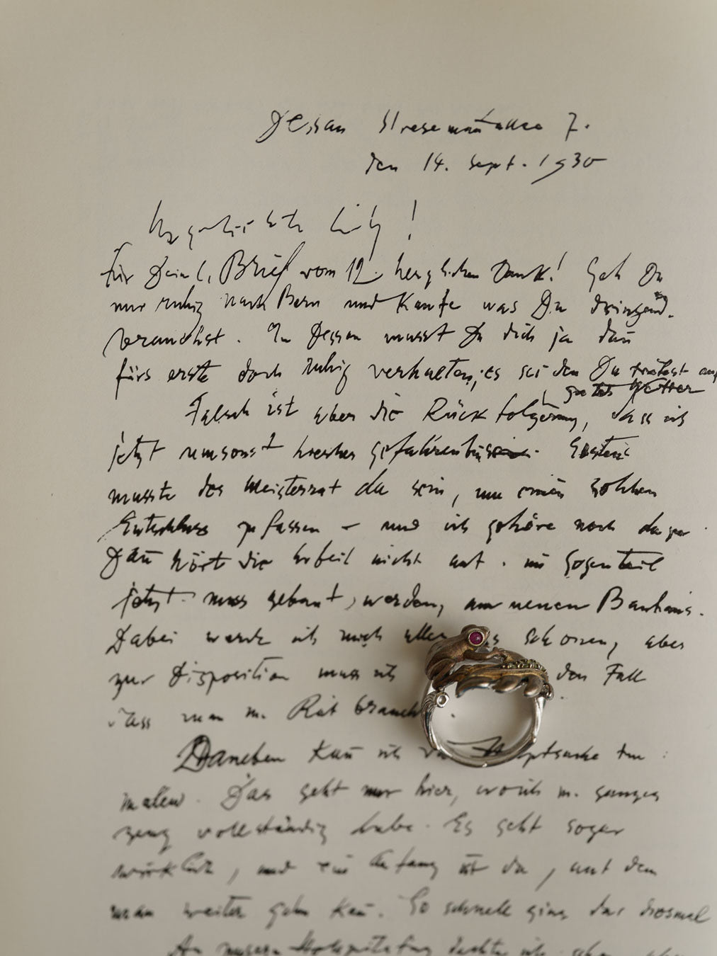 C.1950- Frog Silver Ring