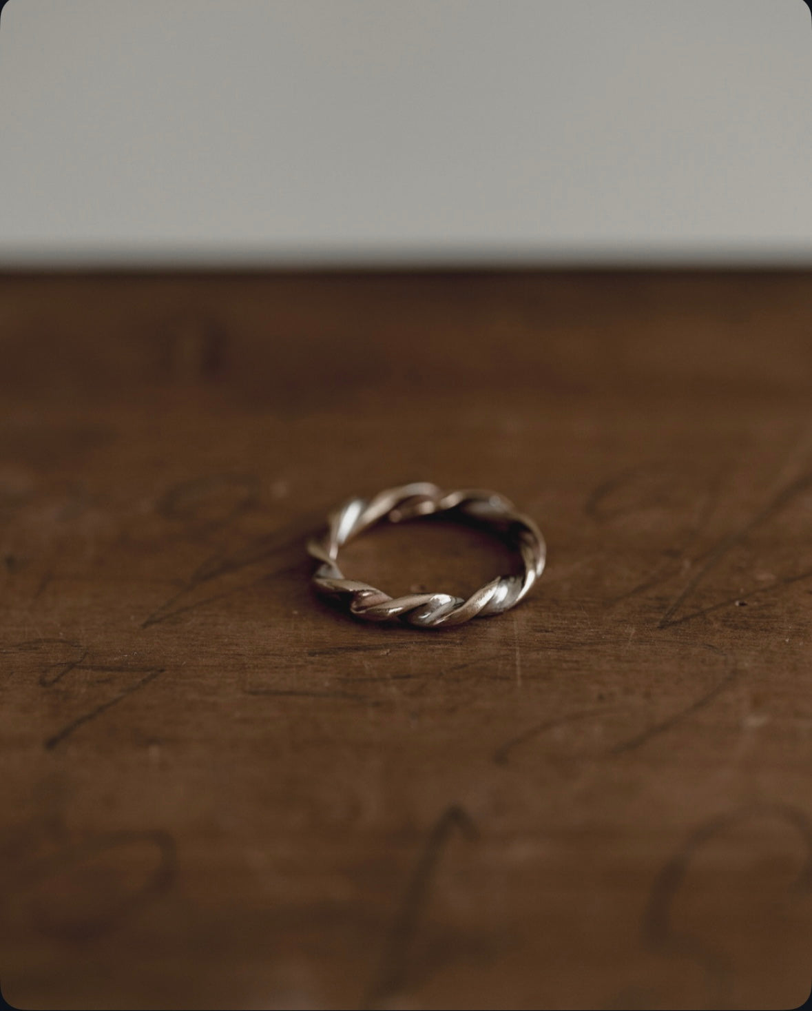 C.1950|3 Colors Vintage Silver Ring