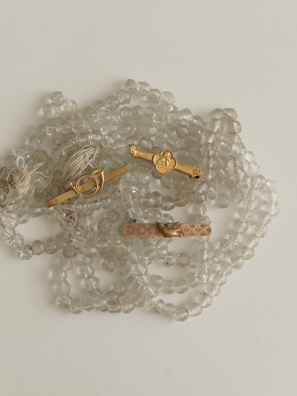 C.1900-|Victorian Swallow Gold Bar Brooch