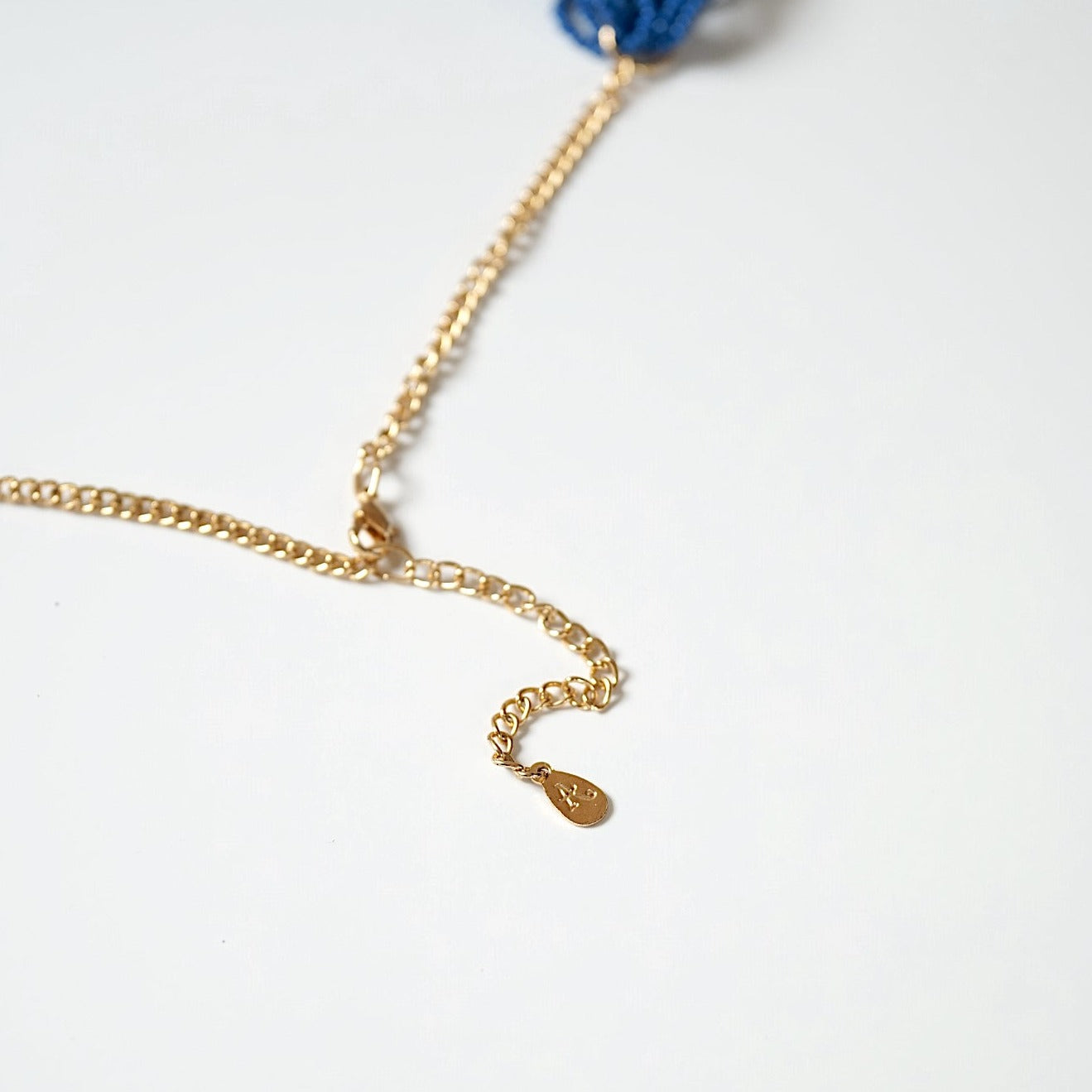 BLUE BEADS NECKLACE<br>22