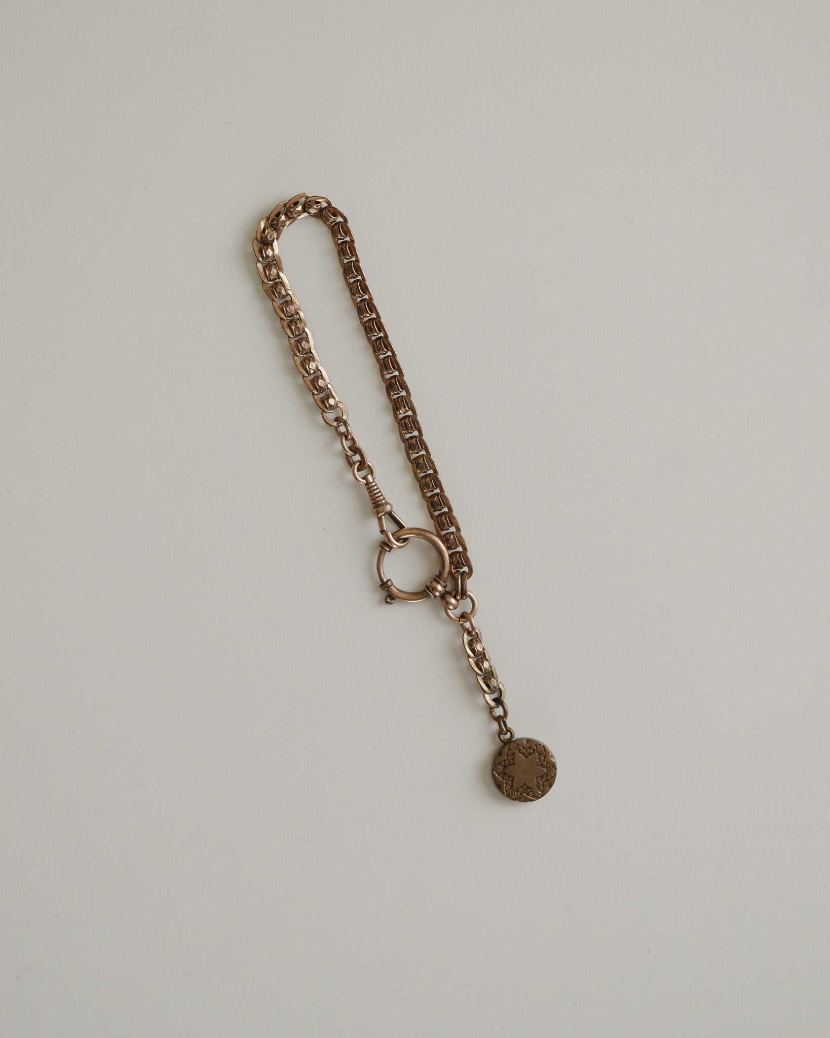C.1890-1910|Albert Chain with Star Charm
