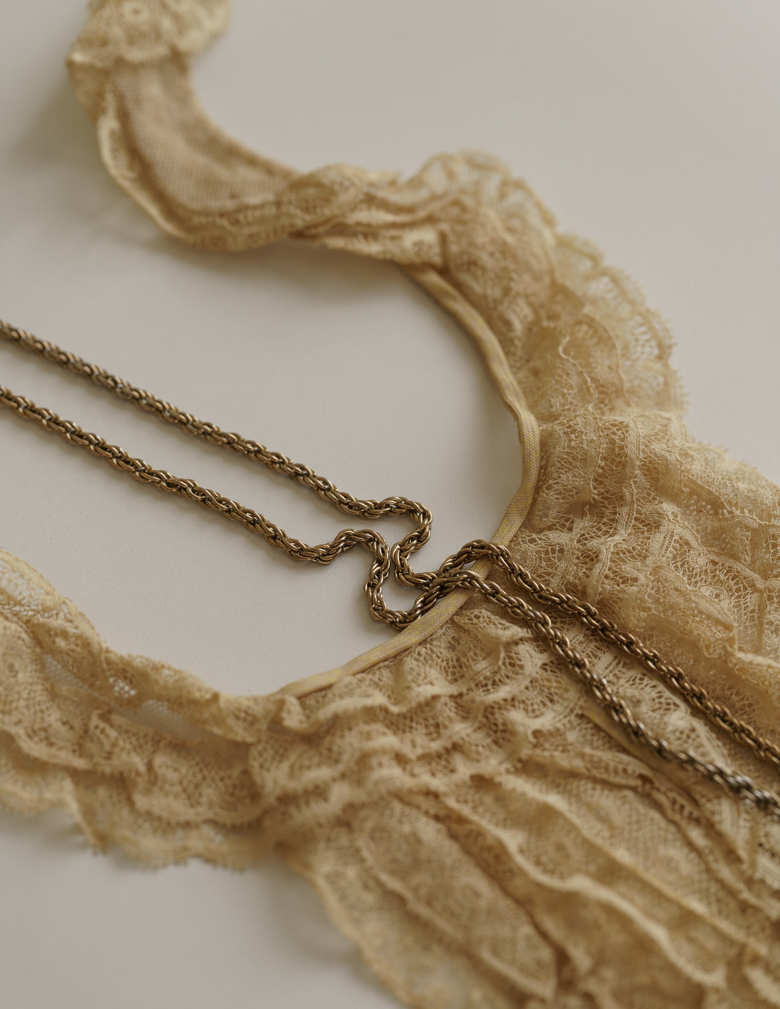 C.1920-1950|Twisted Rope Long Chain