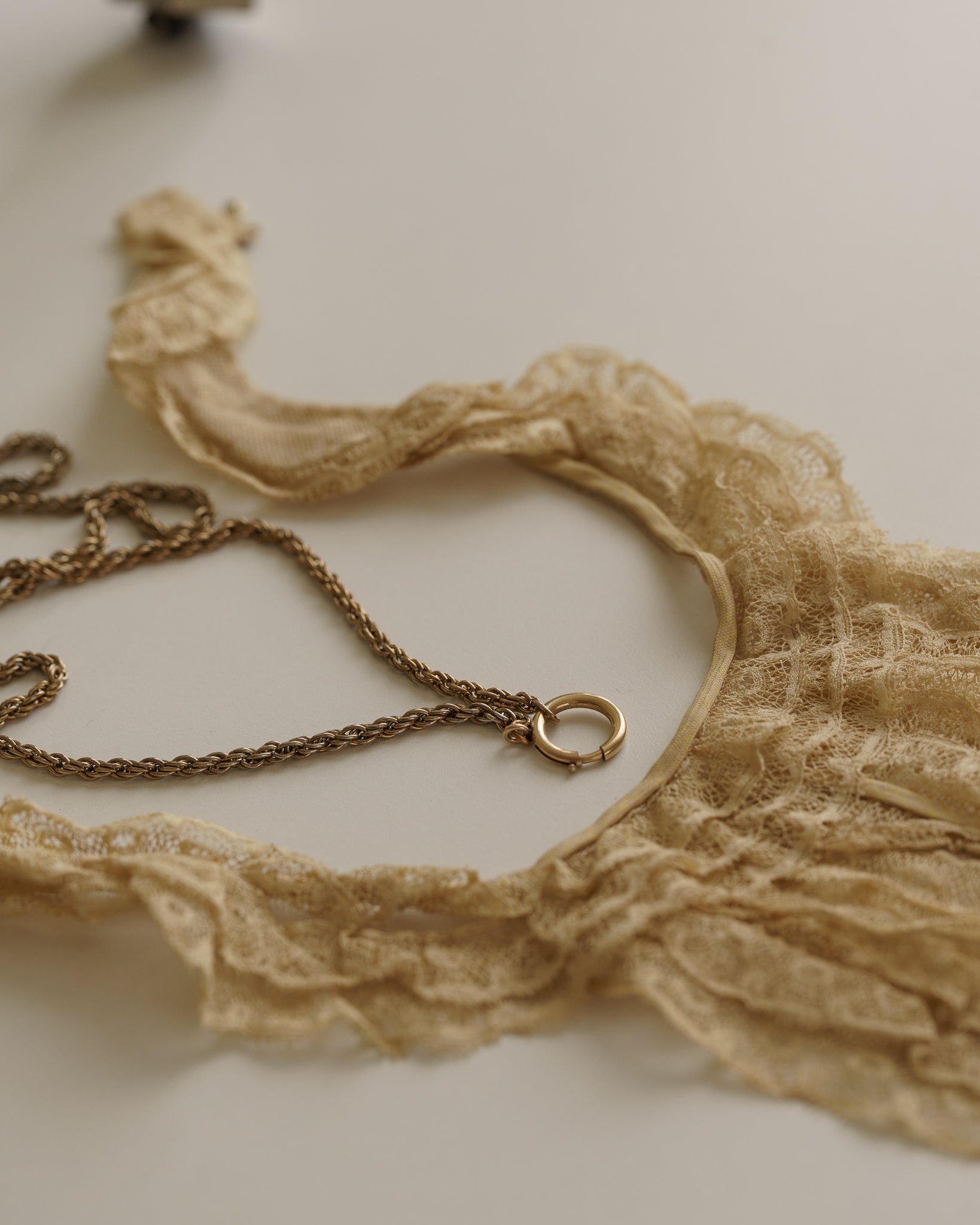 C.1920-1950|Twisted Rope Long Chain