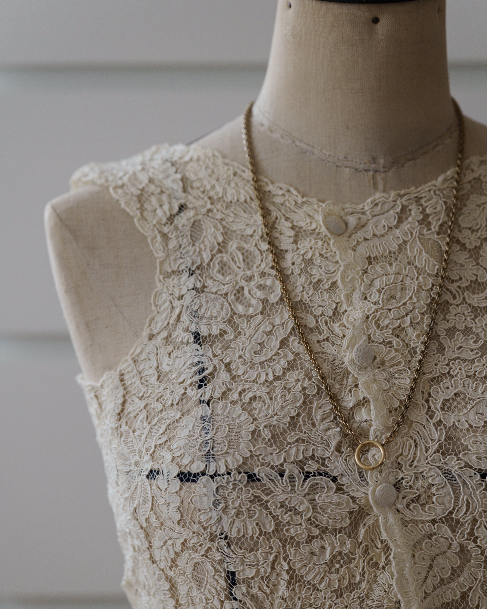C.1920-1950|Twisted Rope Long Chain