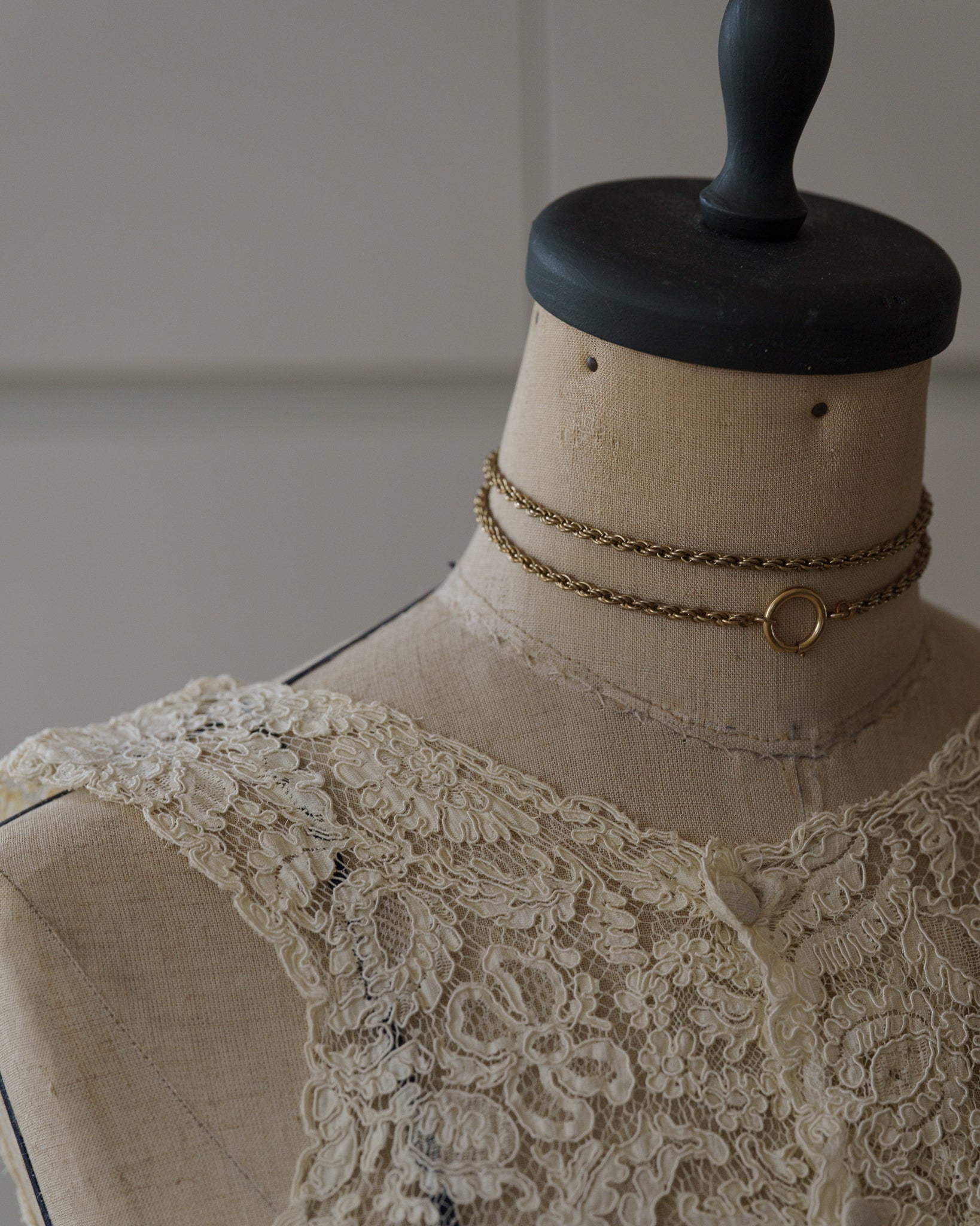 C.1920-1950|Twisted Rope Long Chain