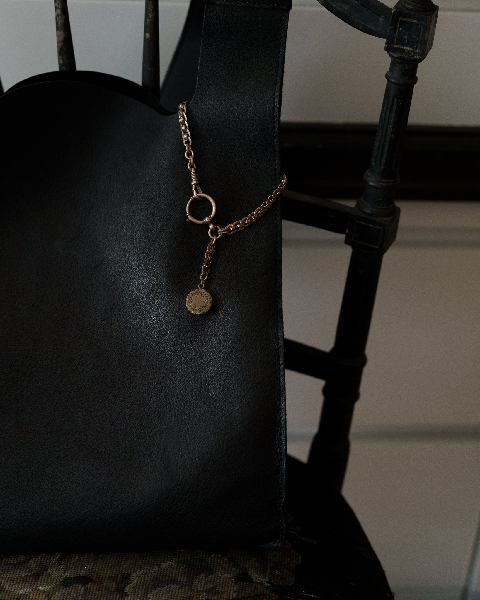 C.1890-1910|Albert Chain with Star Charm