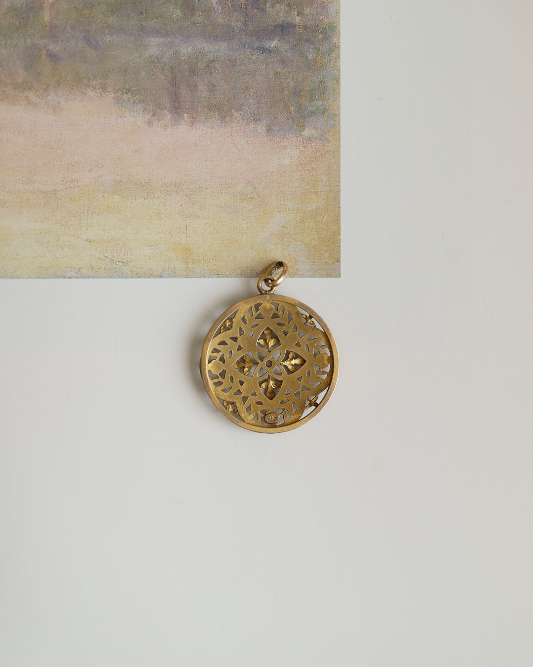 C.1900-1915|FIX Seed Pearl Pendant Top
