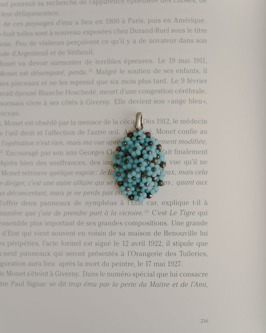 C.1930-|“Forget-me-not” Pendant Charm