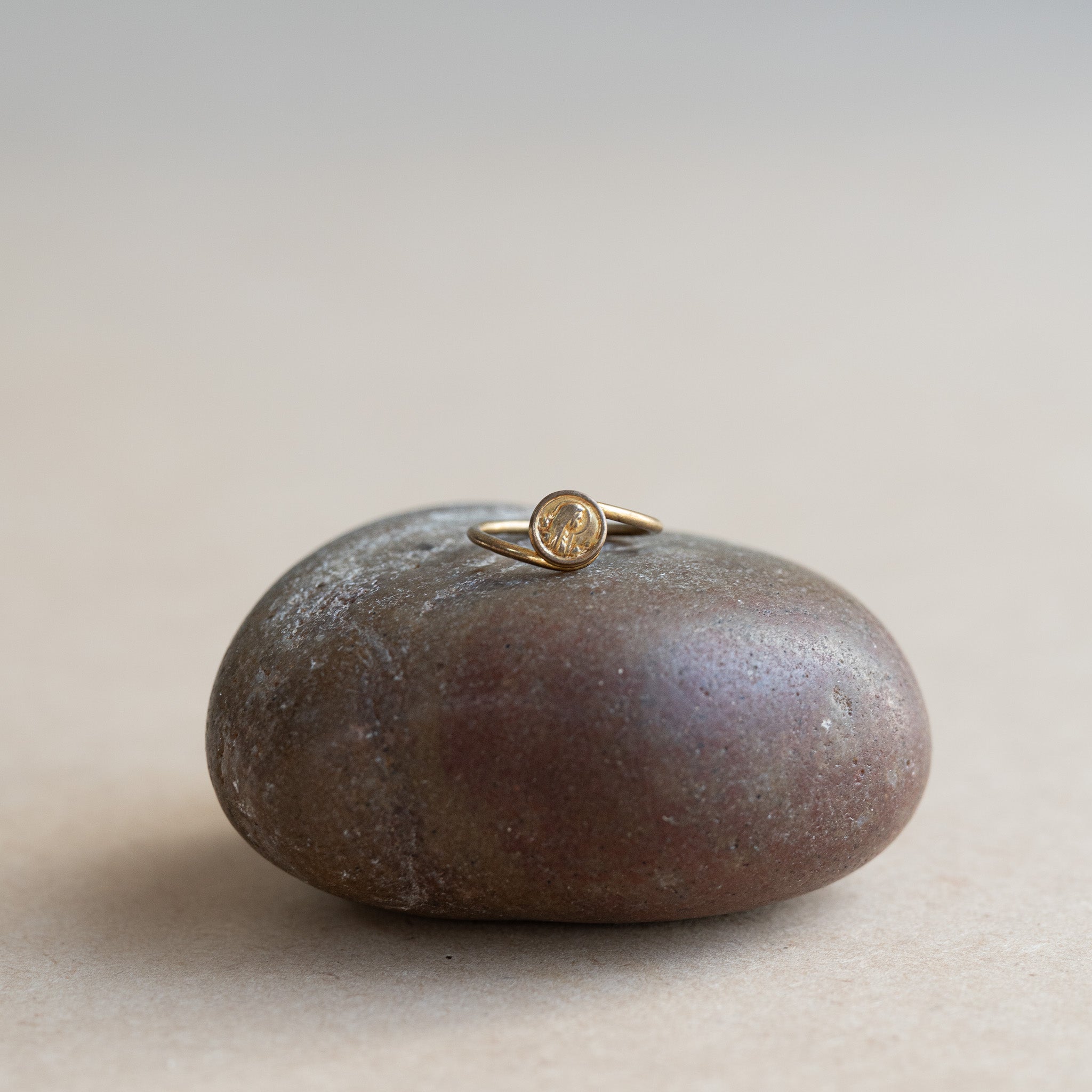 Dead Stock St.Maria Gold Sacred Ring