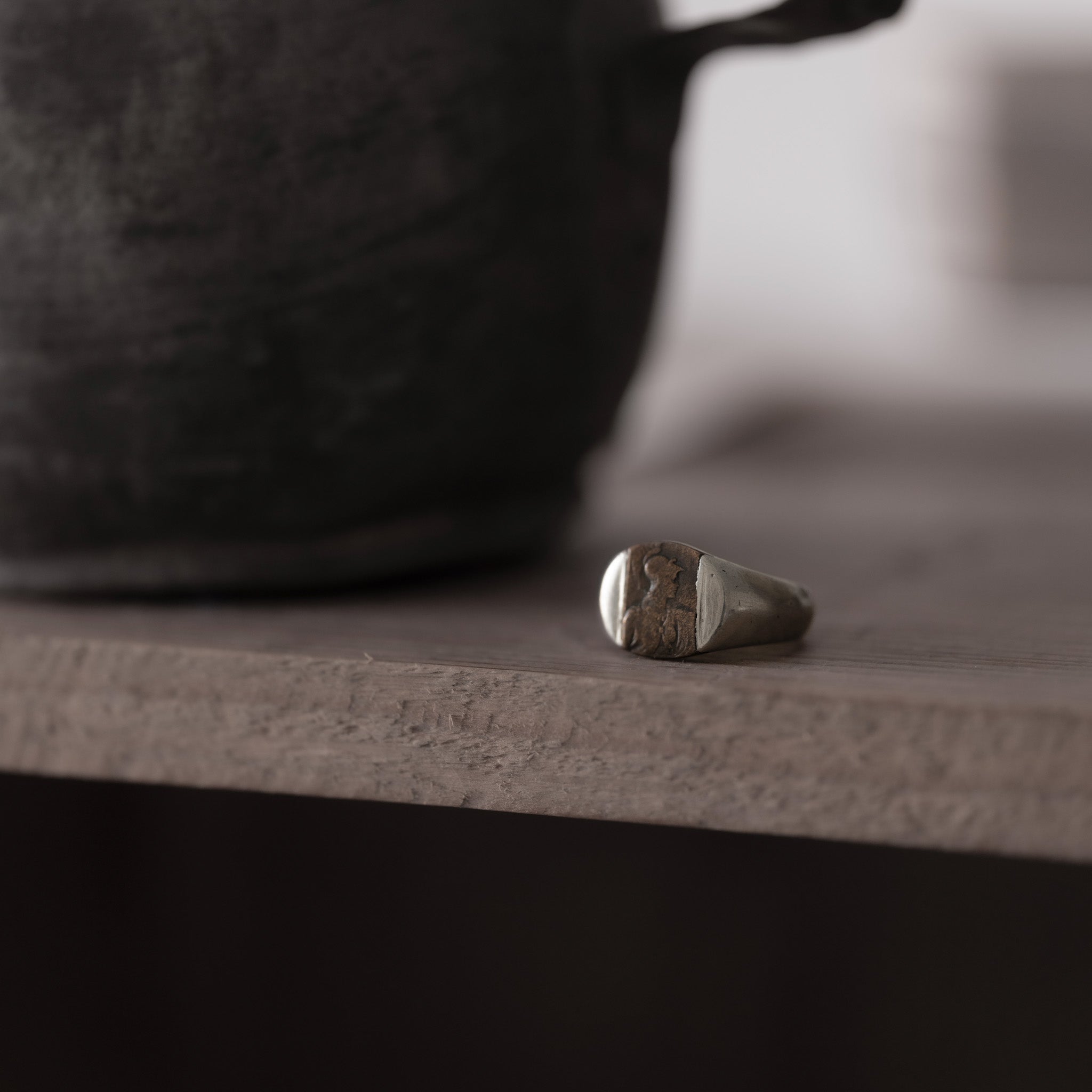 C.1914-1918｜WW1 "Athena" Trench Art Ring