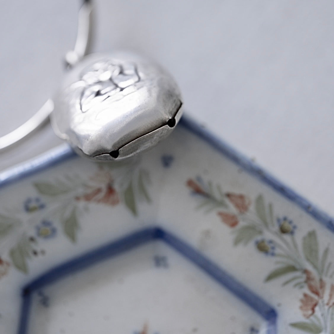 C.1900｜Angel Silver Baby Rattle Converted Pendant “Jean”