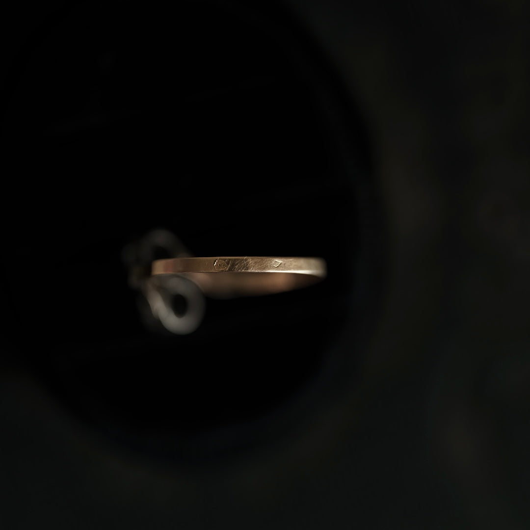 C.1900｜"Toi et Moi" Paste Stone 18K Gold Ring