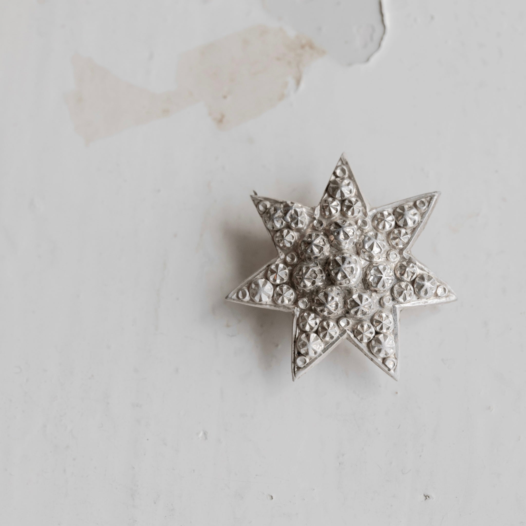C.1900｜"Heptagram" Silver Brooch