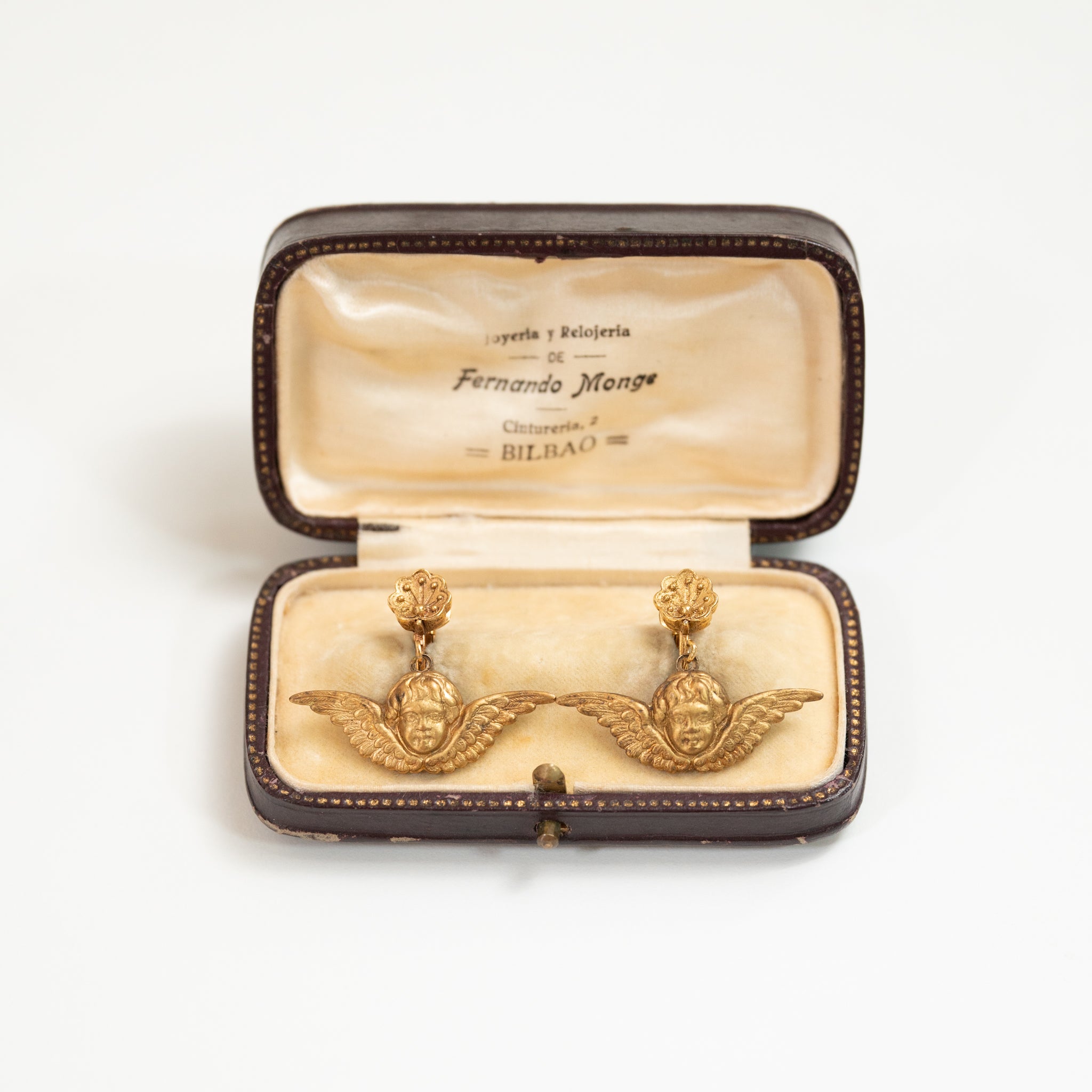 France Angel Face Earrings