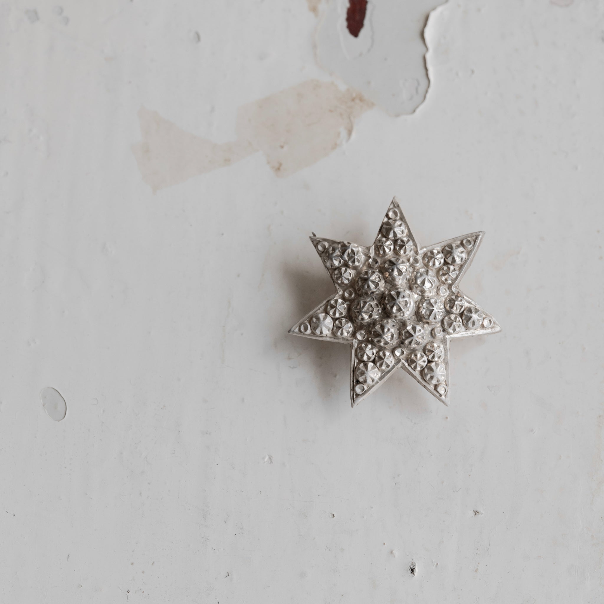 C.1900｜"Heptagram" Silver Brooch