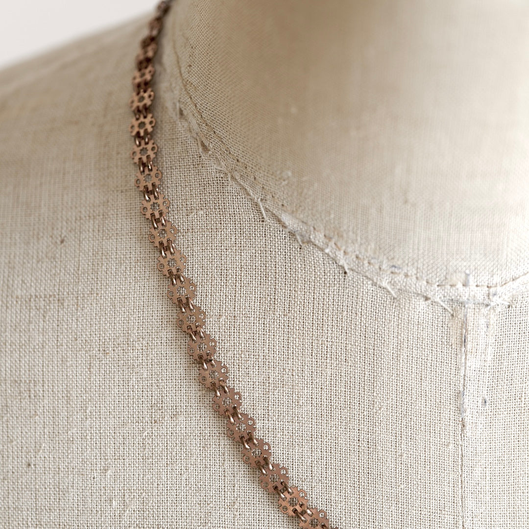 C.1900｜Rosette Star Chain Necklace