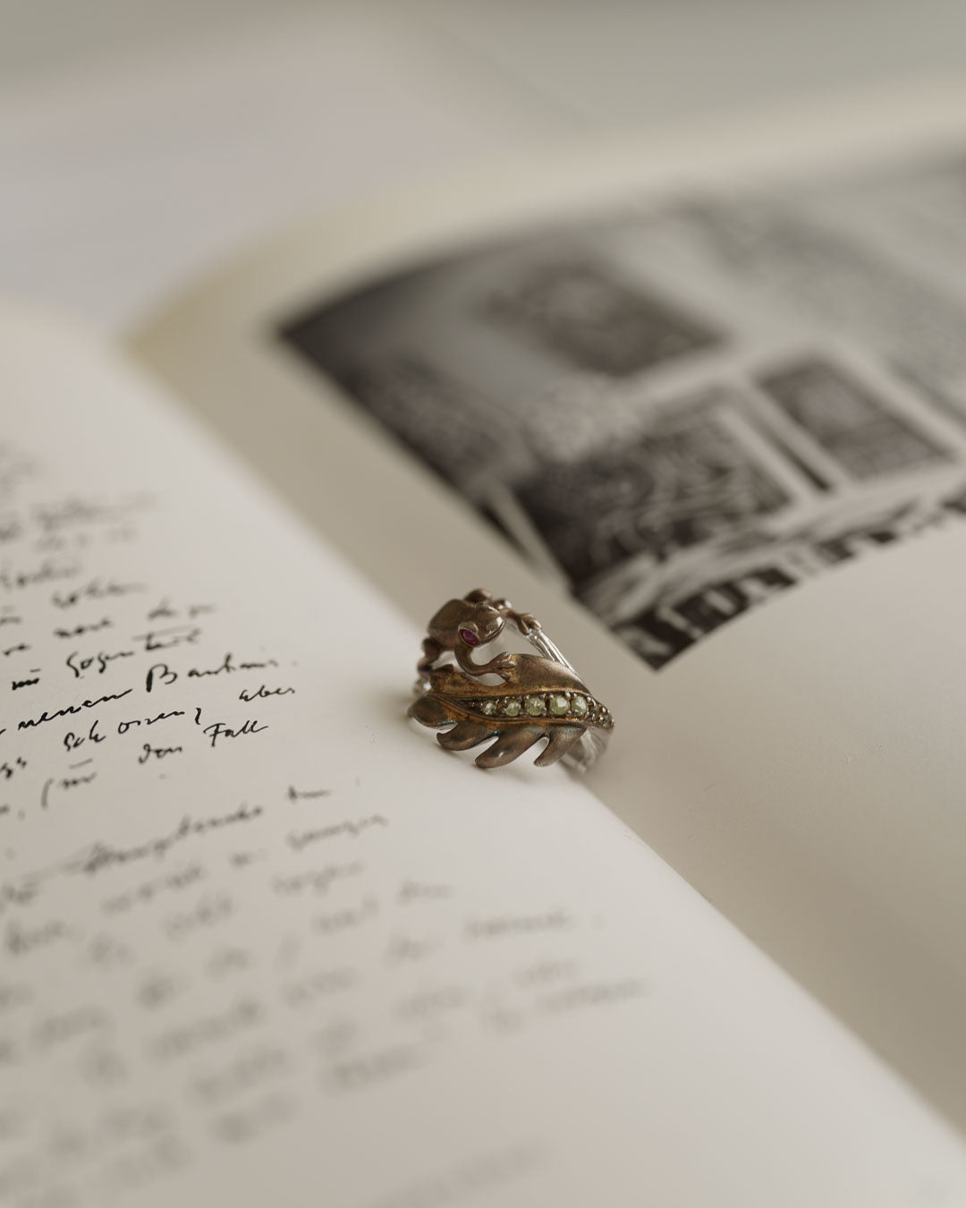 C.1950- Frog Silver Ring
