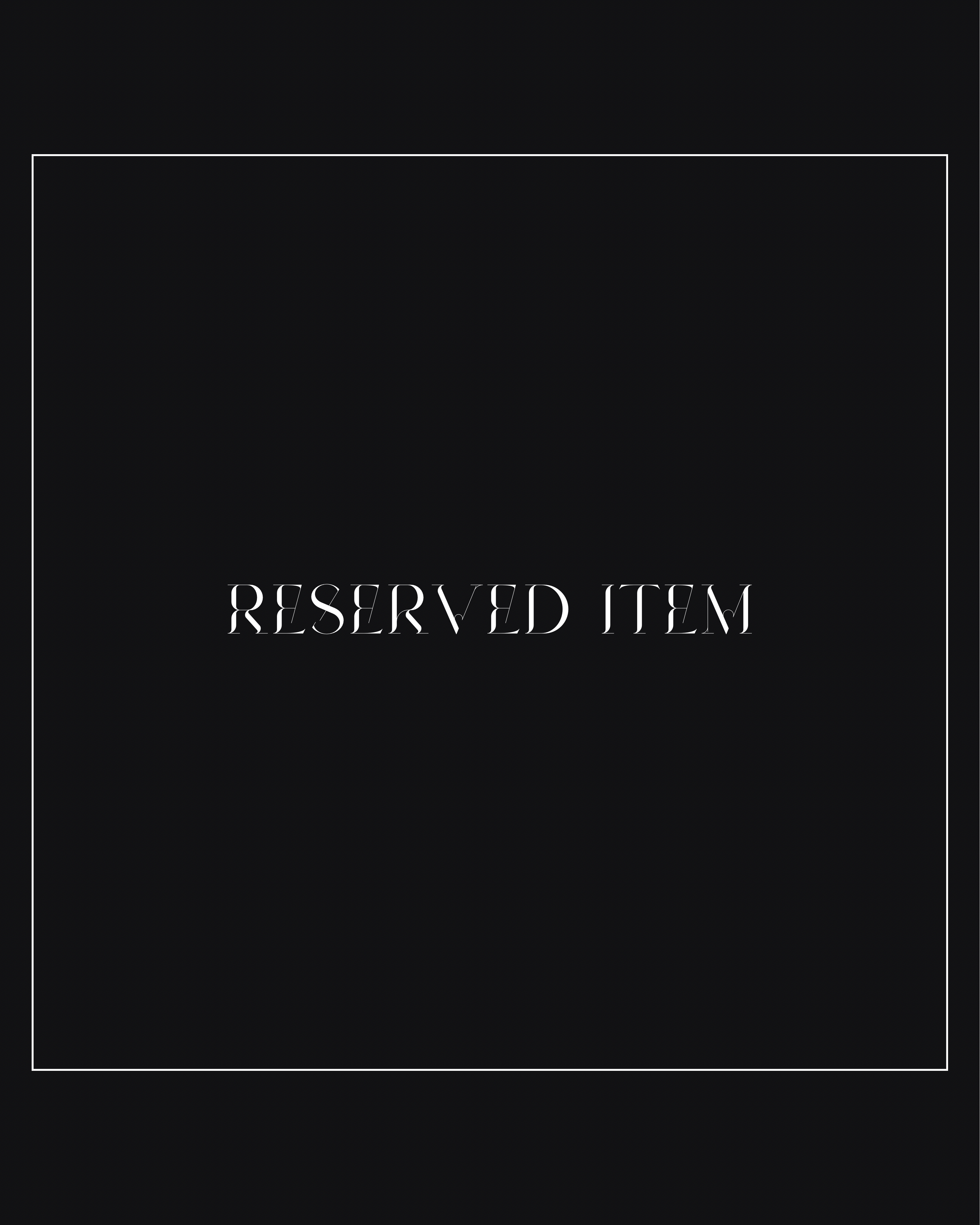 S様ご予約品｜ C.1900 Silver Chain