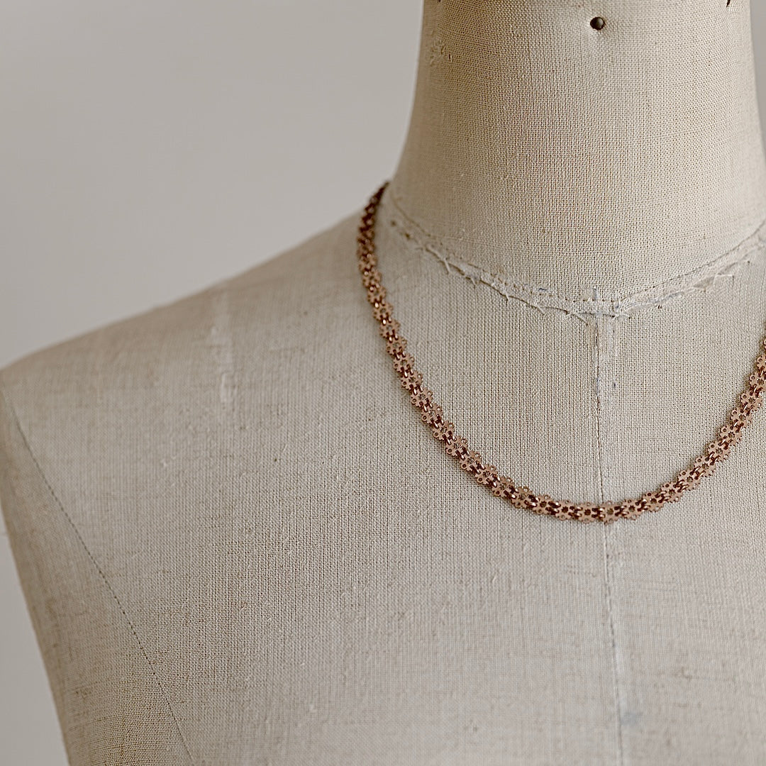 C.1900｜Rosette Star Chain Necklace