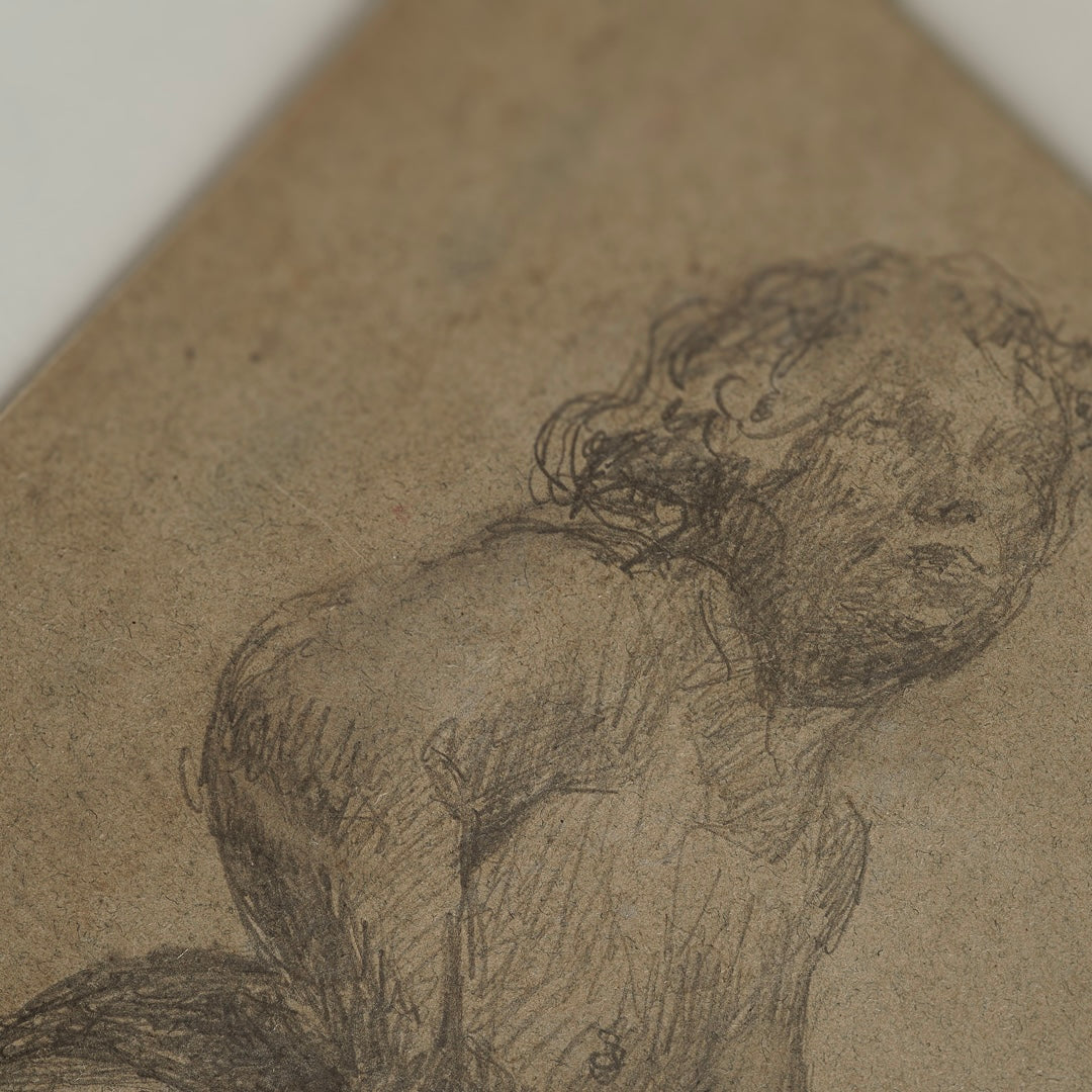 Early 20th｜Académie d’après nature: Femme debout