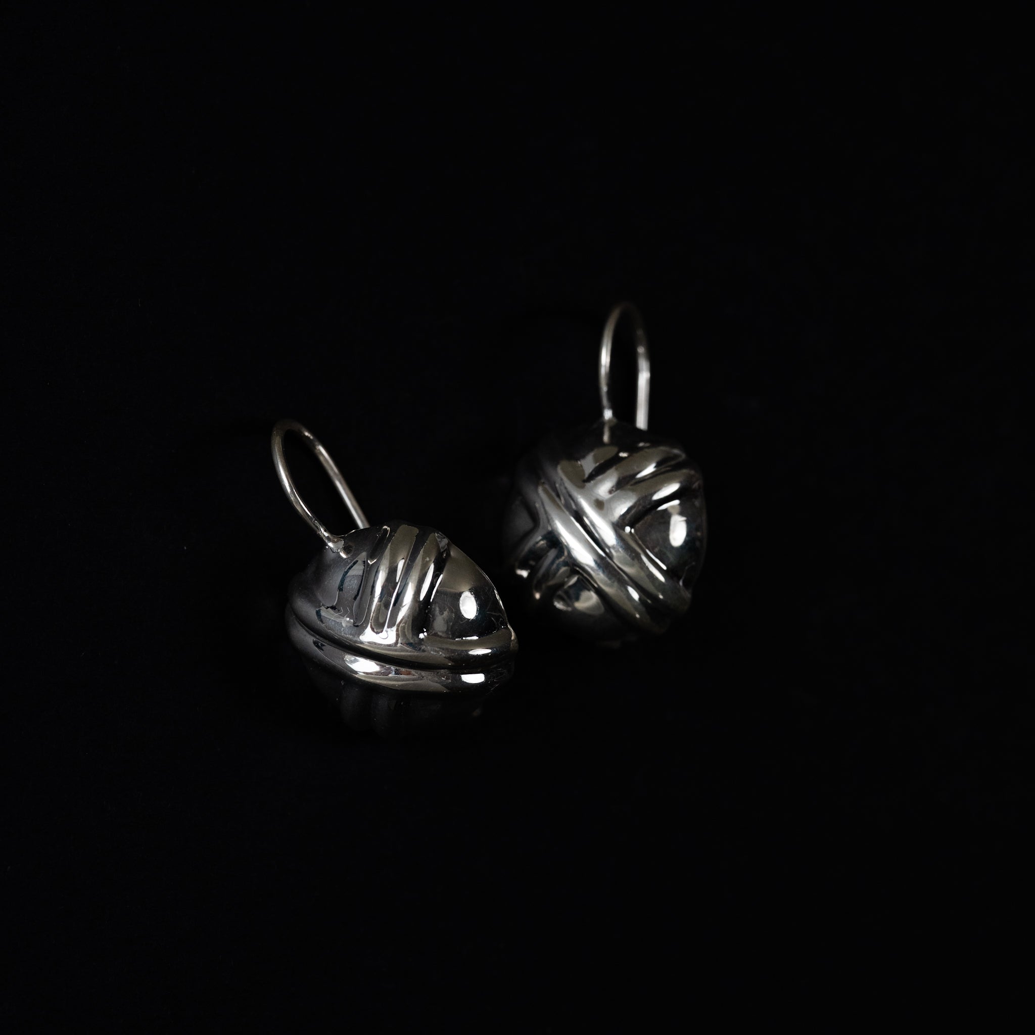 クロス スターリングシルバー ピアス