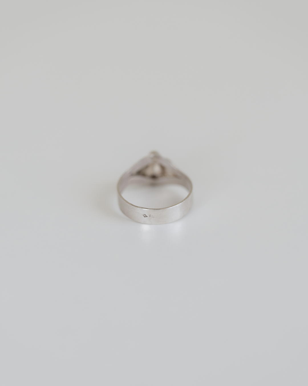 C.1900 "Bourgeon" French Silver Ring