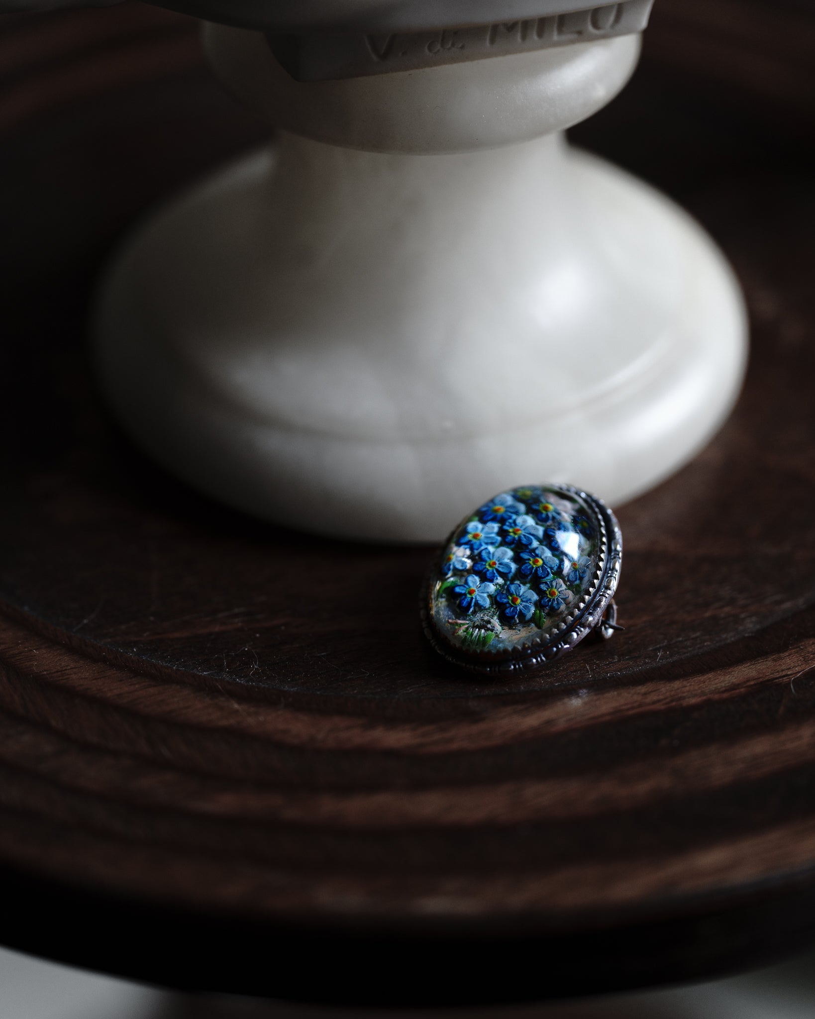 忘れな草 "Forget me Not" ブローチ