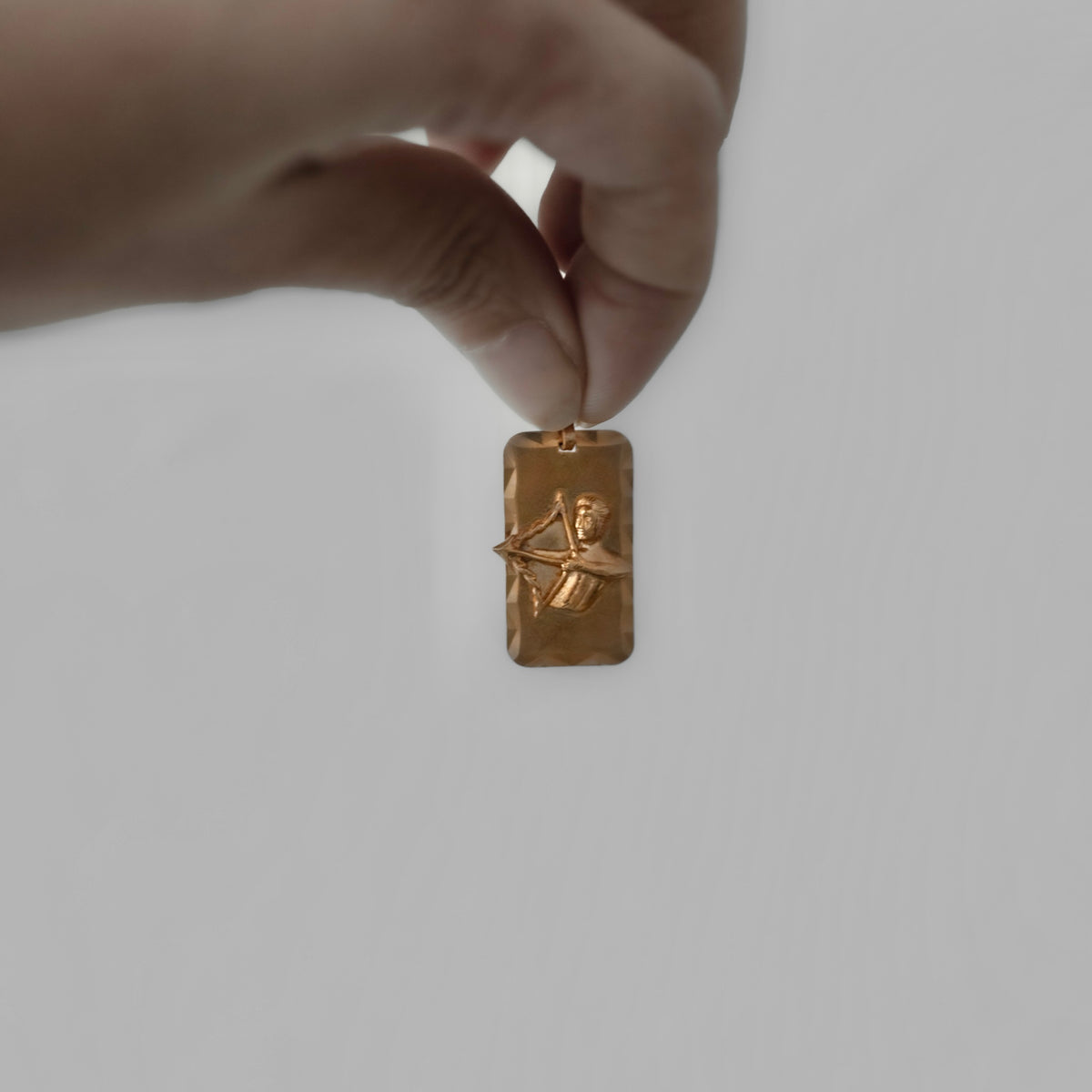 C.1930｜French Gold Plated Zodiac Pendant Top