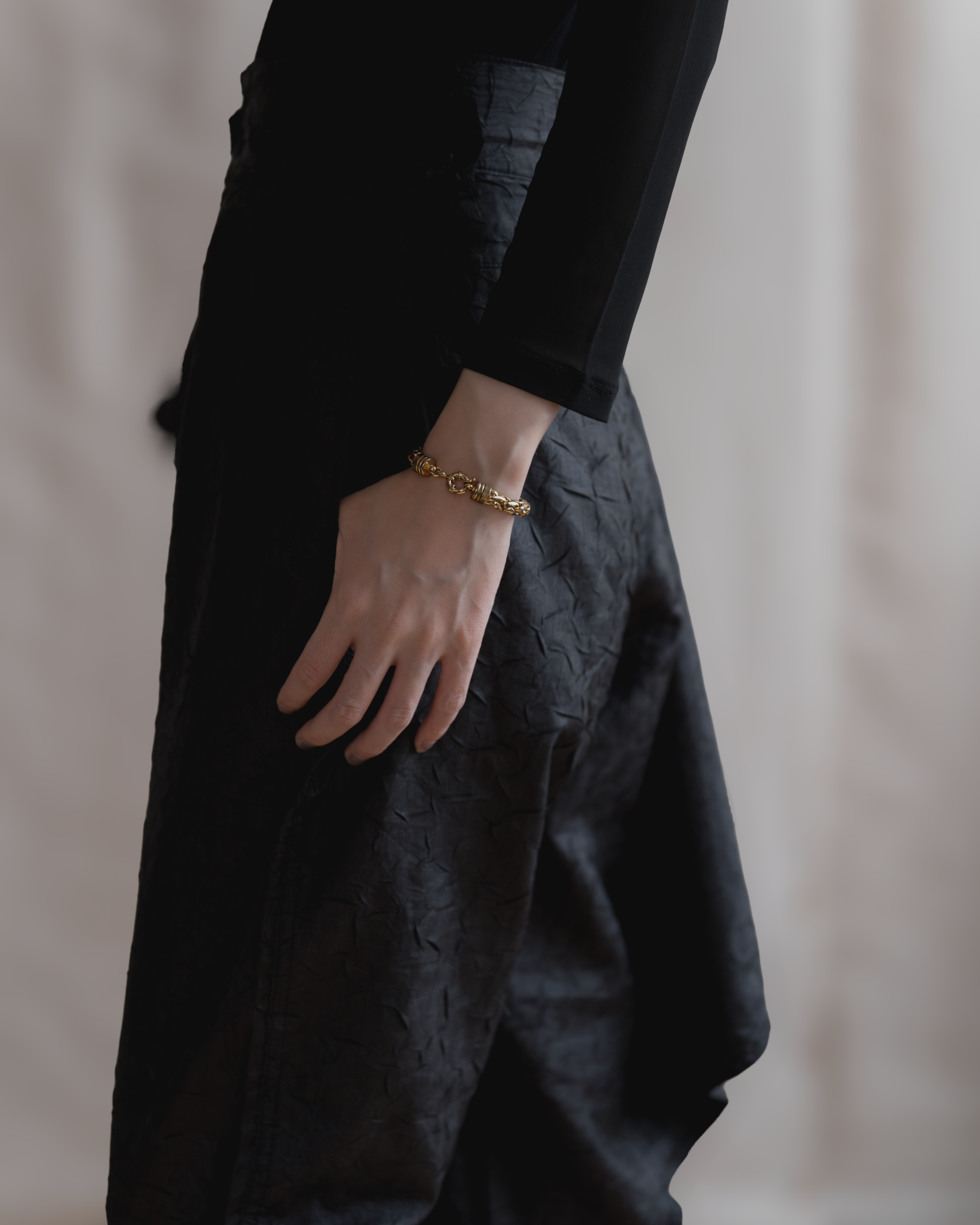 French Mid-Century Chain Bracelet