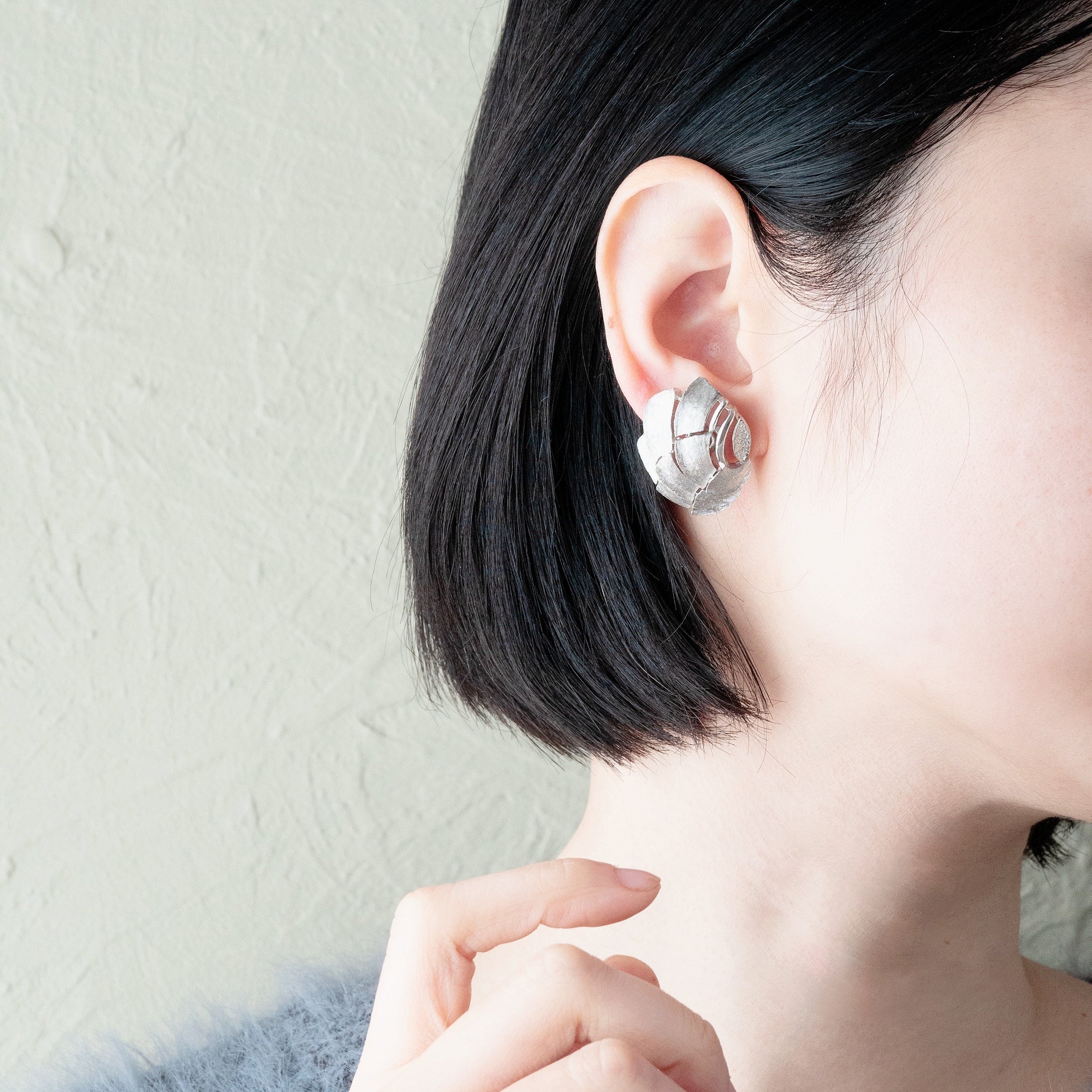 PUCCINI Silver Tone Earrings