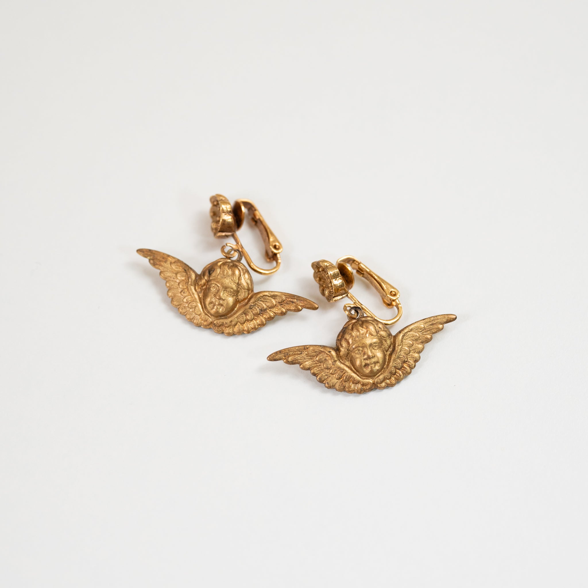 France Angel Face Earrings