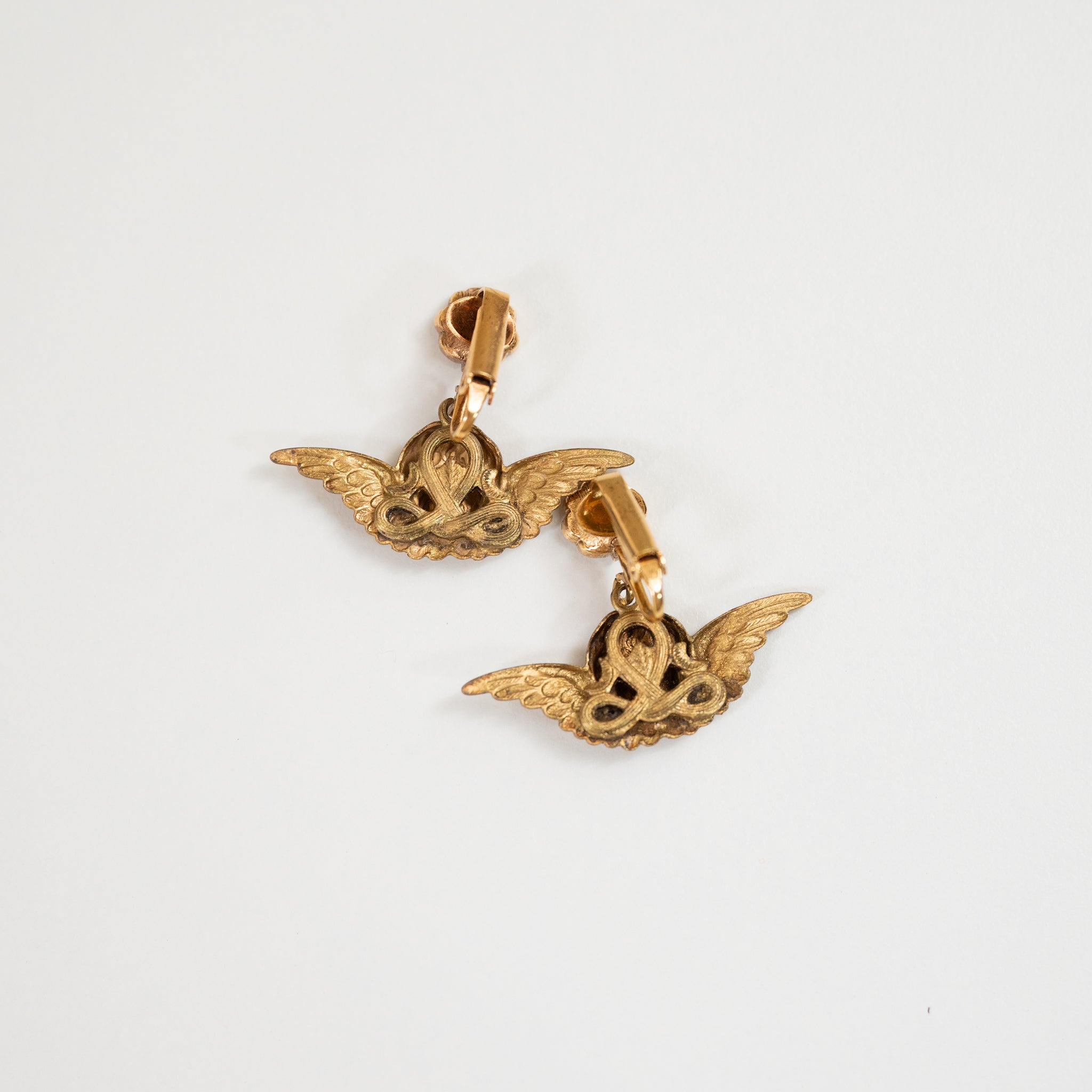 France Angel Face Earrings