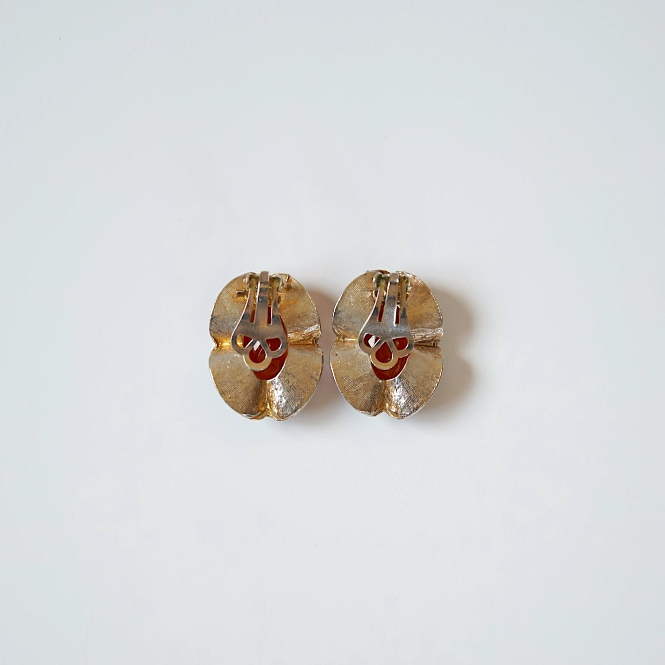 ORANGE CRYSTAL EARRING<br>オレンジ・クリスタル・イヤリング